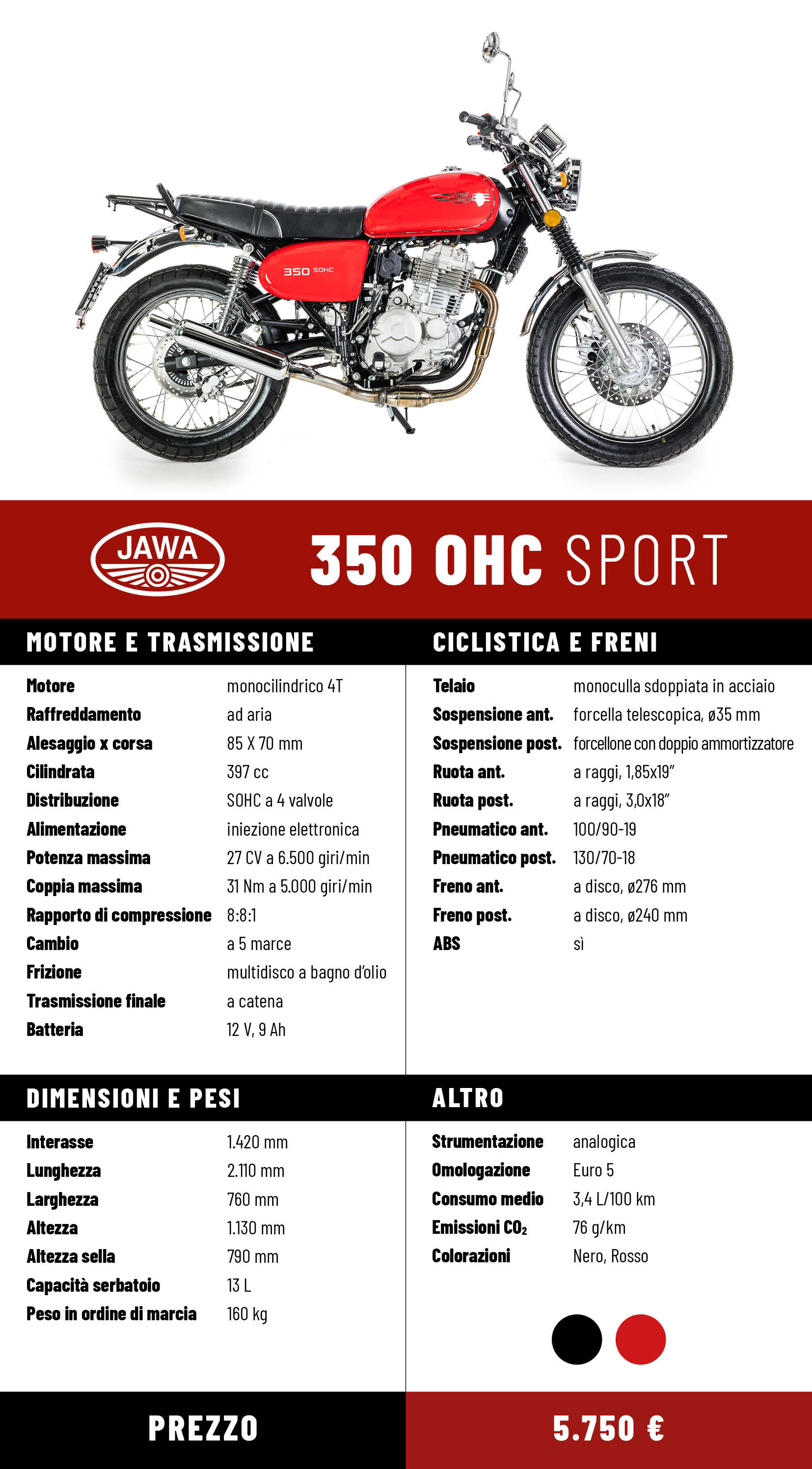 Foto per l articolo JAWA 350 OHC SPORT